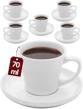 Espressotassen 6er Set Keramik