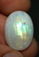 15,25 Karat Mondstein natürlicher Mondstein Cabochon oval blau lose Mondstein
