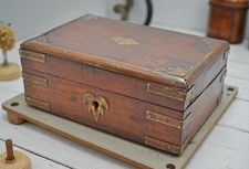 Vintage Holz Messing Fitted