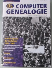 Computer Genealogie Heft 4/ 2023 Familienforschung ab 1933, DNA Triangulation