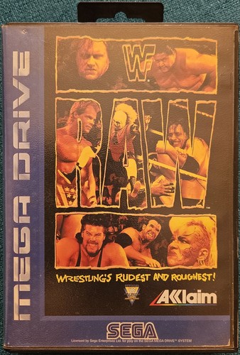 Wwf raw sega - raw, mega