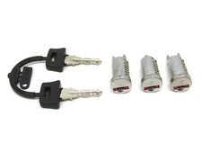 Zündschloss Schloss Satz Set Schließzylinder für Piaggio, Vespa, Gilera Roller