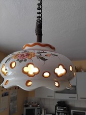 Hängelampe Porzelan