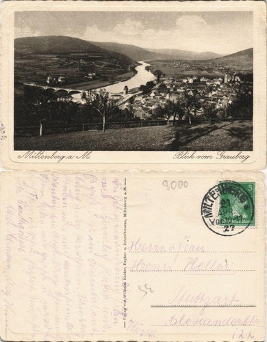 Ansichtskarte miltenberg - ansichtskarte,