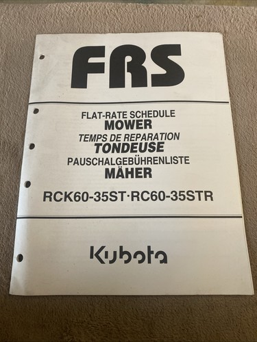 Kubota mähwerk rck60 34st - mähwerk, rck60-34st