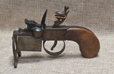 Vintage Dunhill Benzin Tischfeuerzeug "Tinder Pistol" Mid Century