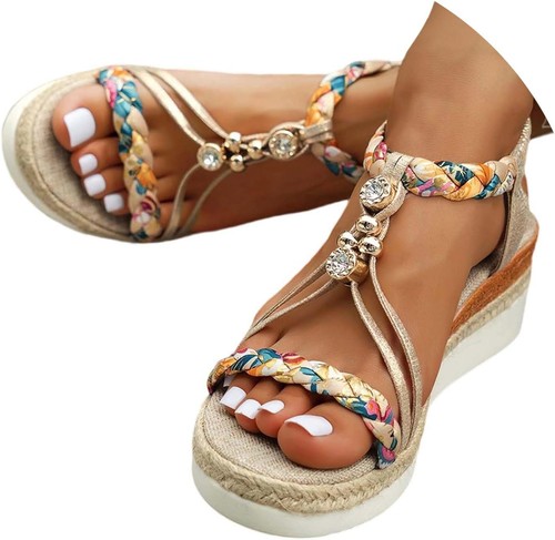 Damen sandalen keilabsatz - damen,