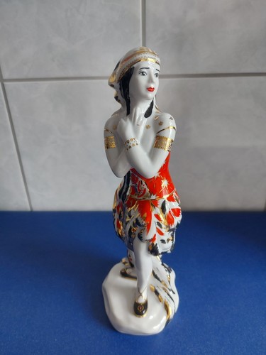 Porzellanfigur feuervogel - porzellanfigur,