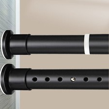 50-410cm Universal Teleskopstange Edelstahl Ohne Bohren Duschvorhangstange ⭐️⭐️