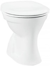 Vitra Norm Stand WC Toilette Klo Flachspüler Hygiene Glasur weiss 6860L003-1030