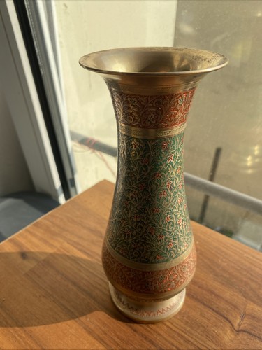 Messingvase vase aus messing - -,