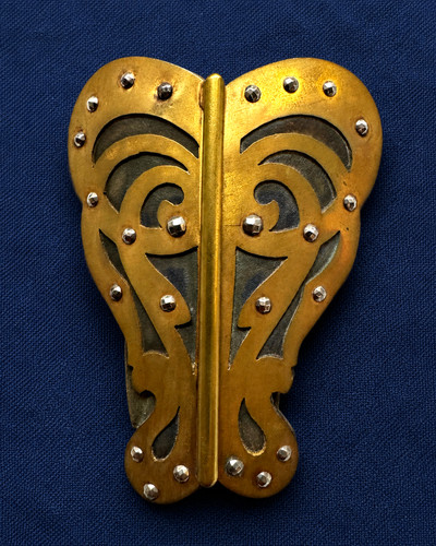 Jugendstil gürtelschnalle - jugendstil, um