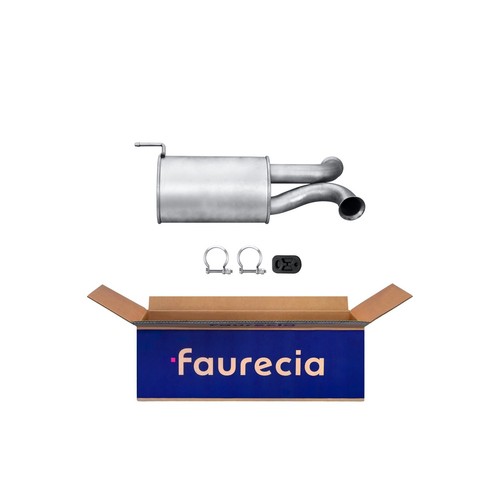 Mittelschalldämpfer faurecia - mittelschalldämpfer,