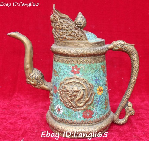 Old chinese cloisonne - 11",