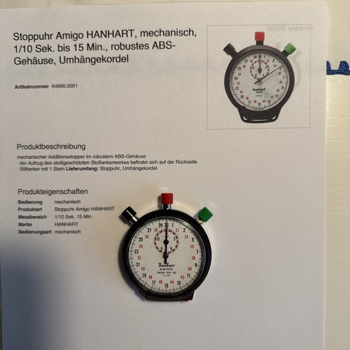 Stoppuhr hanhart - ,