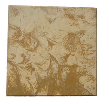 Fliese 15x15 (15,1x15,1) Gelb/Beige porphyr Ersatzfliesen Steinzeug  F125