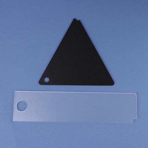Snowboard wax scraper - wax, ski