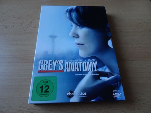 Dvd box grey anatomy - anatomy,
