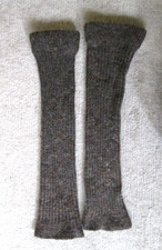 Stulpen Strickstulpen Wolle strümpfe overknee strick stulpen sexy warm braun