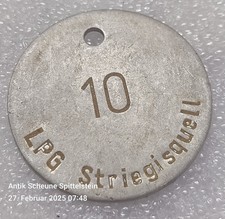 DDR ; LPG Geld Wertbon LPG Striegisquell Sachsen 10