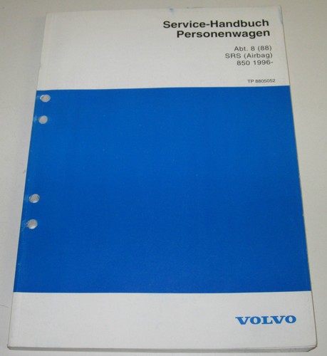 Werkstatthandbuch volvo 850 - werkstatthandbuch,