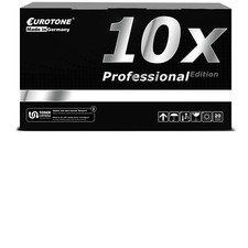 10x PRO Eurotone Toner SCHWARZ