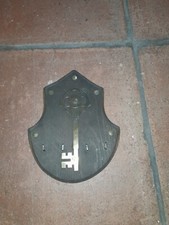 Schlüsselboard Schlüsselbrett Holz Metall Schlüssel Haken alt antik vintage