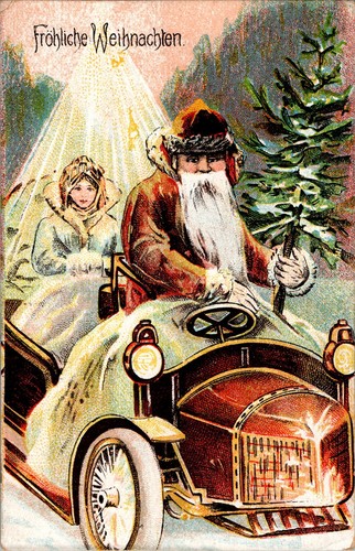 Weihnachten fröhliche - ak,