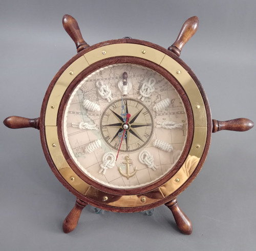Alte maritime wand uhr - maritime,