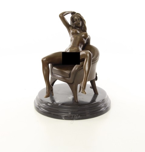 Erotische bronzefigur - erotische,