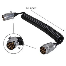 Spiralkabel 4,5m 7-polig