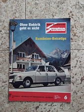 der deutsche Straßenverkehr 6/1972 Ural und Dnepr Gespanne,Pannonia P 350