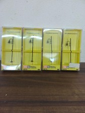 BRAWA H0 5273 Holzmastleuchte    4 Stück      neuw.       OVP