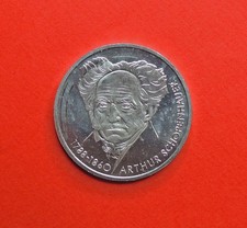 10 DM Münze "Schopenhauer" Silber