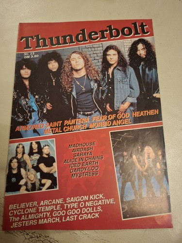 Thunderbolt 1991 fanzine - thunderbolt, 12