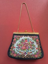 Vintage Petit Point , floral