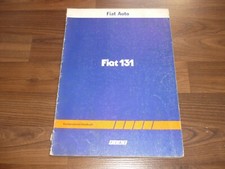 FIAT 131 alle Modelle 1981 Kundendienst WERKSTATT HANDBUCH Reparaturanleitung