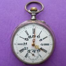 HERREN TASCHENUHR, Silber -