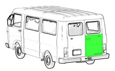 Reparaturblech - Hecktürblech rechts für VW 31/35 LT
