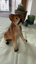Vintage Boxer Hund Figur