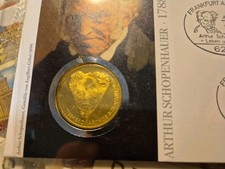 Numisbrief  BRD 10 DM  1988