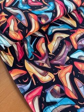 HILCO Viskosejersey schwarz