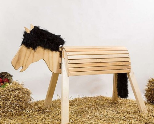 Holzpferd,Voltigierpferd