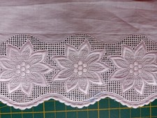 2,30 m Batist Spitze Baumwolle