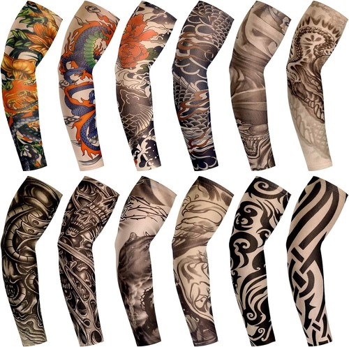 Stück tattoo ärmel - tattoo, set