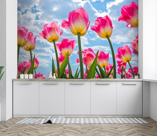 Tulpen blumen m1388 tapete - blumen,