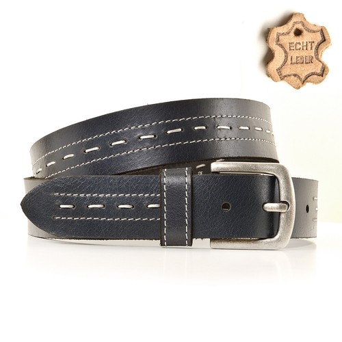 Vollleder gürtel herren leder - vollleder,