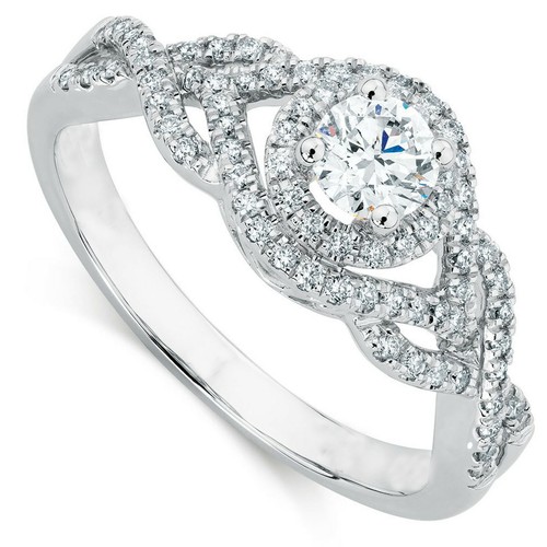 1ct halo solitaire - 1ct,