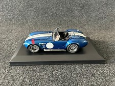 Kyosho 1:18 Shelby Cobra 427 S/C, blau, weiß ,rot, mit Vitrine, mit OVP