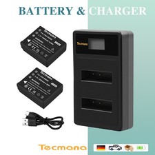 2X 1500mAh Akku CGA-S005E +